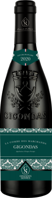 Grandes Serres, Touche Française, La Combe des Marchands, Gigondas, vin rouge, red wine