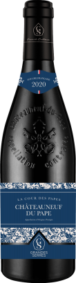 Grandes Serres, Touche Française, La Cour des Papes, Châteauneuf du Pape, CDP, vin rouge, red wine